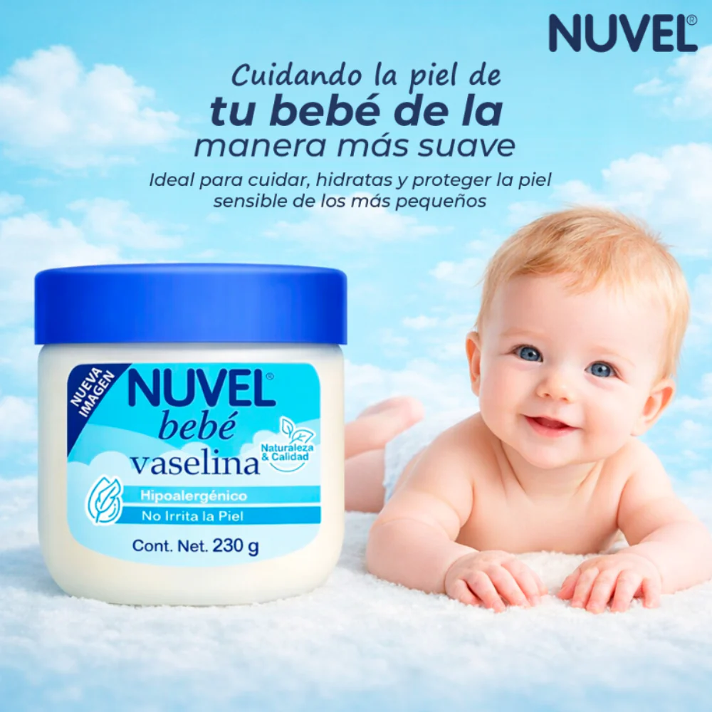 Nuvel Vaselina Para Bebé 230gr - Image 3
