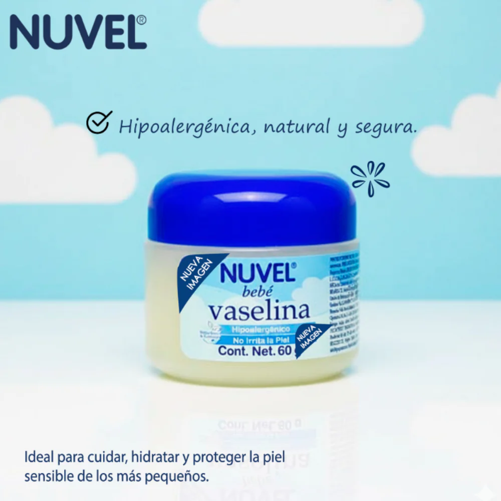 Nuvel Vaselina Para Bebé 60gr - Image 3