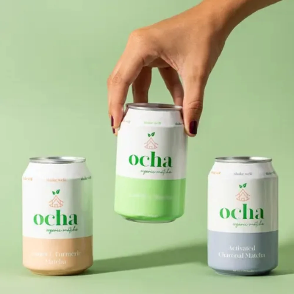 Ocha Ginger & Turmeric Matcha 295ml - Image 2