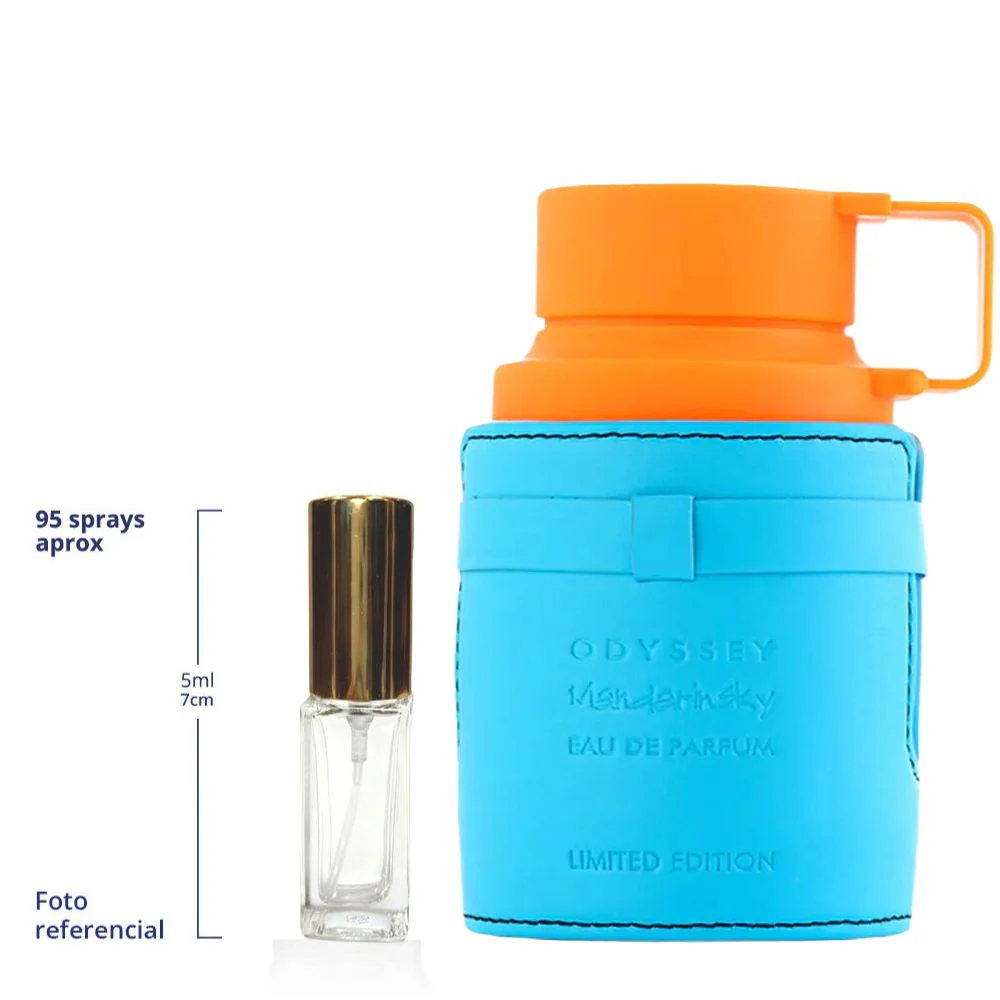 Armaf Odyssey Mandarin Sky Decant Travel Size Eau De Parfum For Men