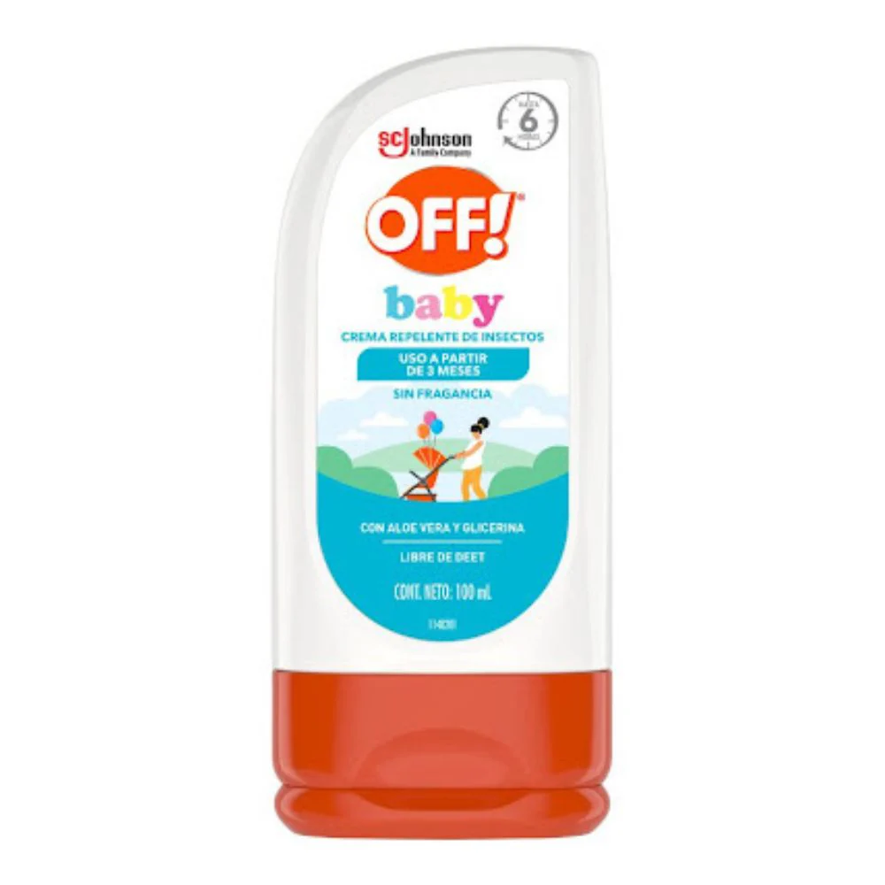 Off Crema Baby Repelente De Insectos 100ml