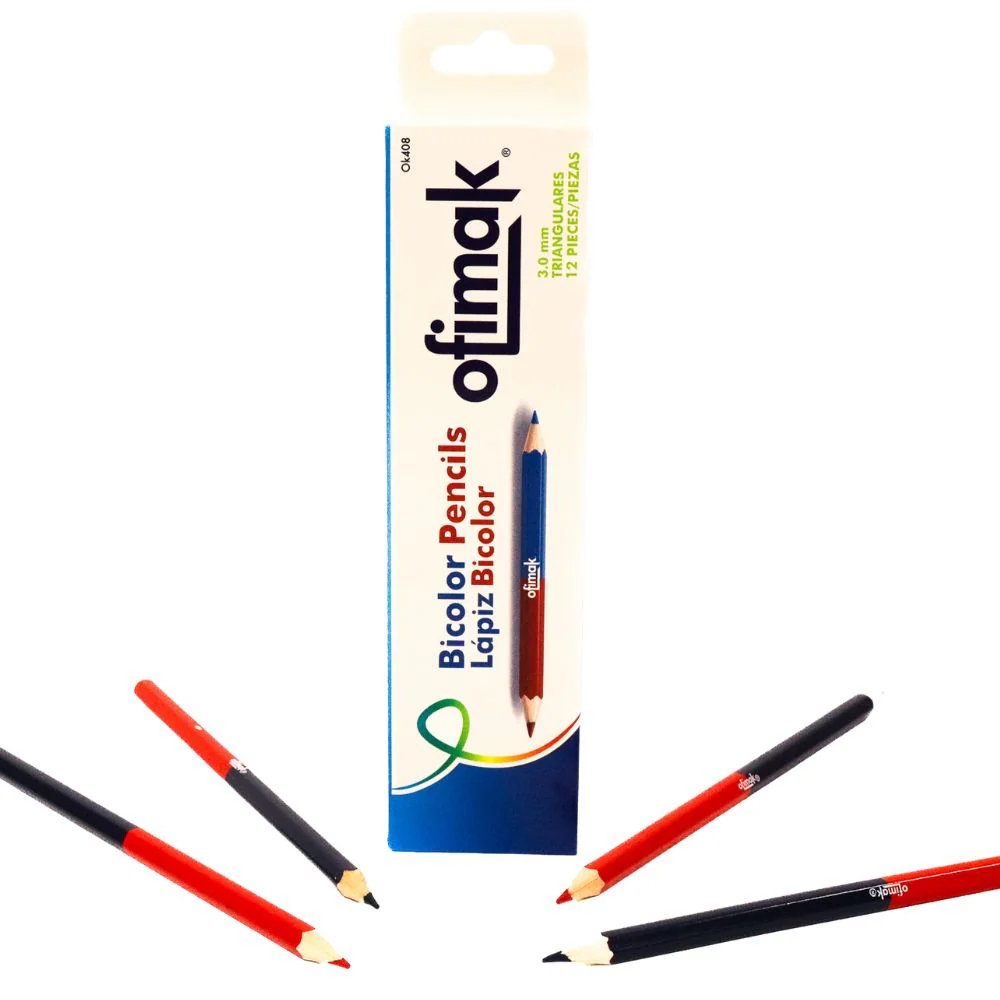 Ofimak Caja de Bicolor 12 Und