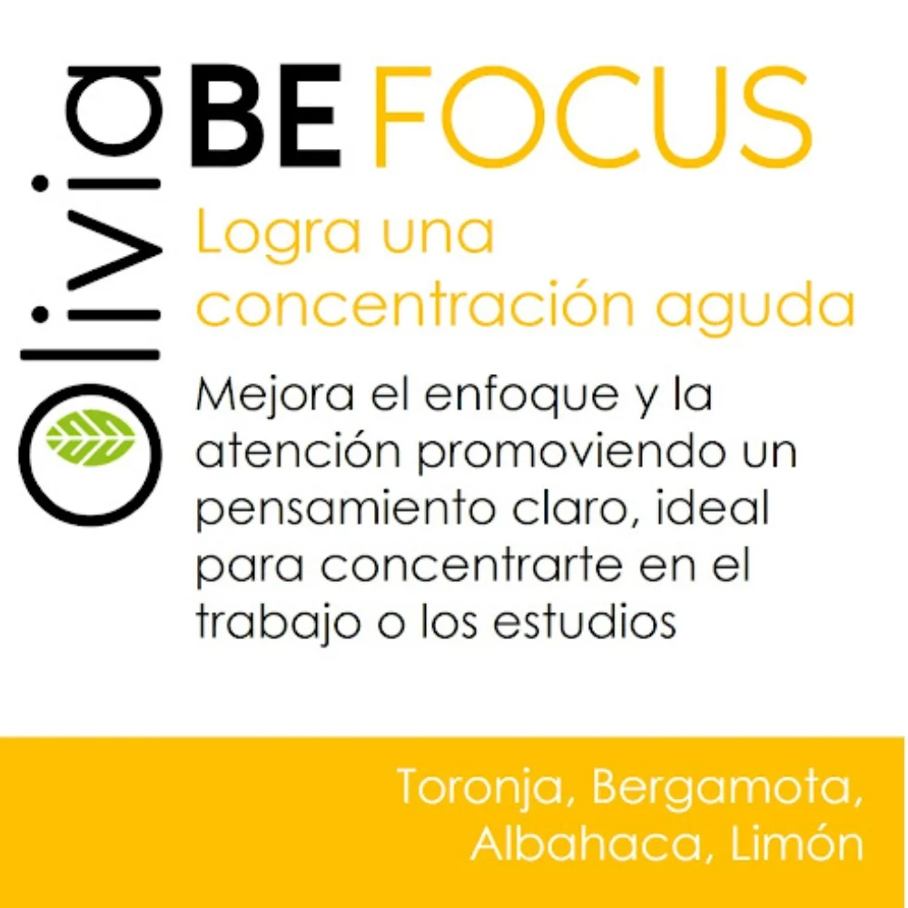 Olivia Essential Oil Mist Be Focus 120ml - Image 2