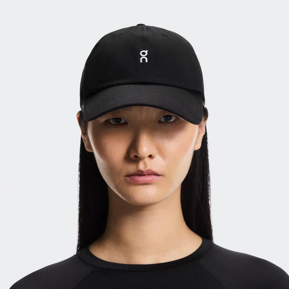On Gorra All Day Cap Unisex Color Black Talla U