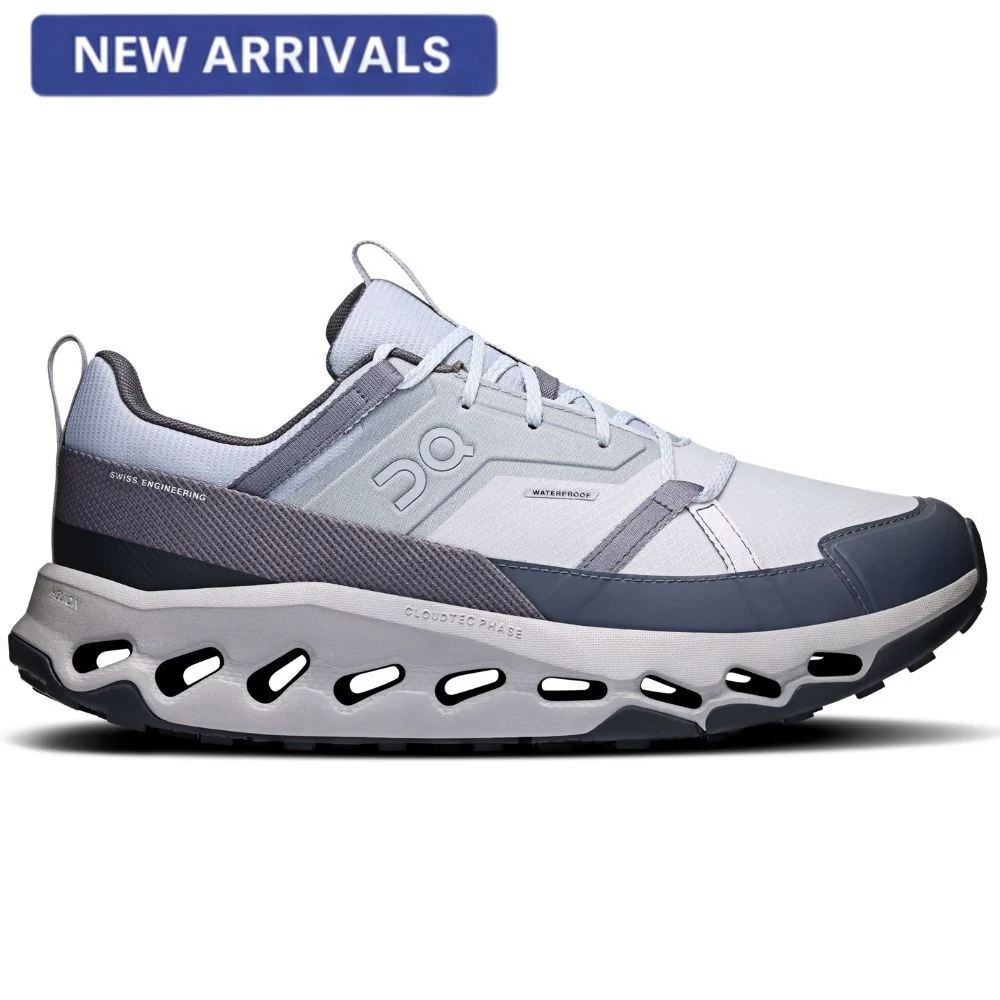 On Zapatos De Senderismo Para Caballeros Cloudhorizon Waterproof Color Glacier Alloy