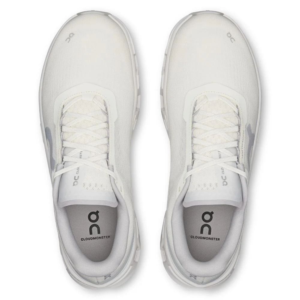 On Zapatos Para Caballeros Cloudmonster 1 White White - Image 4