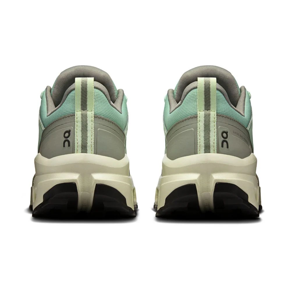 On Zapatos Trail Para Damas Cloudrock Low Waterproof Mineral Aloe - Image 6