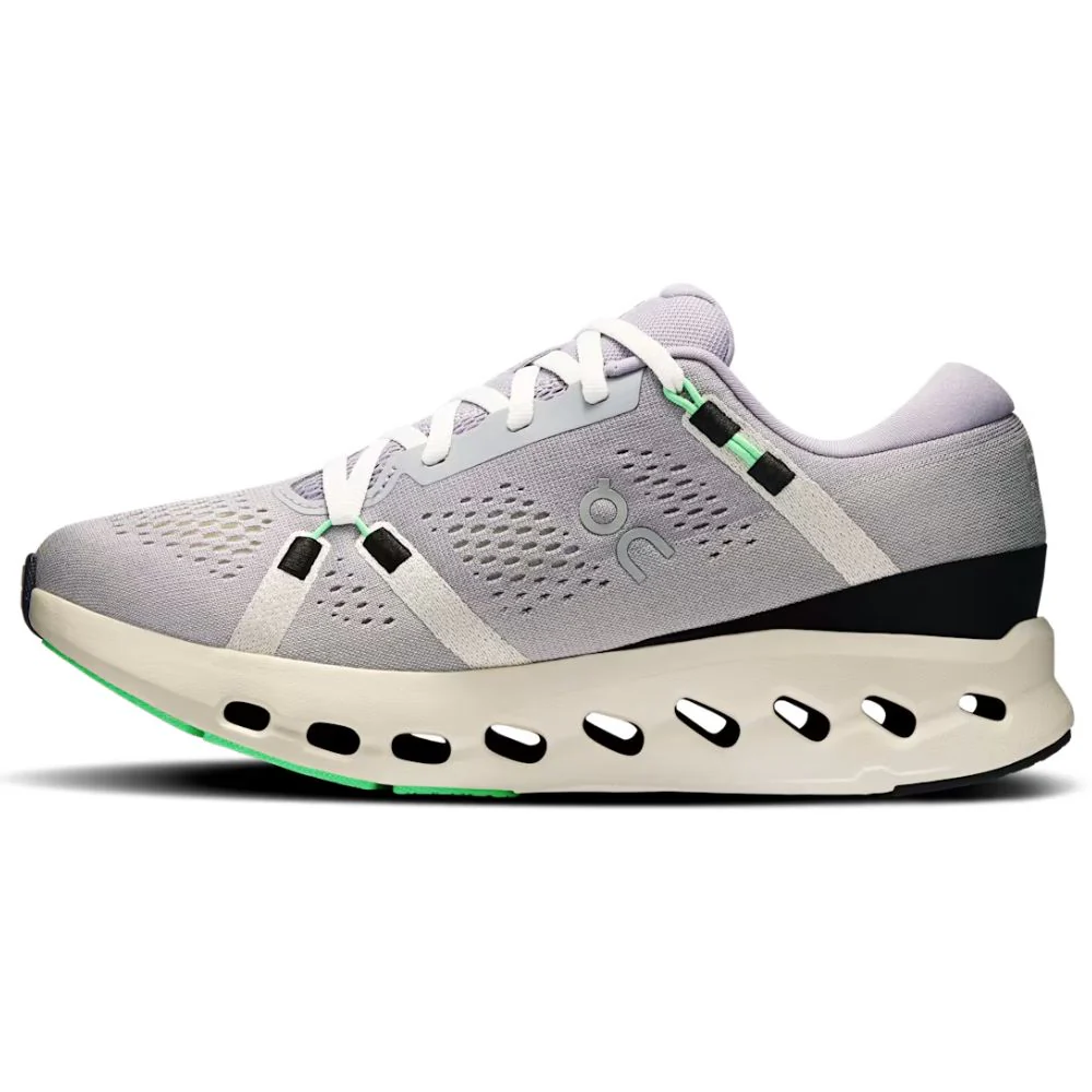 On Zapatos Para Damas Cloudsurfer 2 Lilac Ivory - Image 2