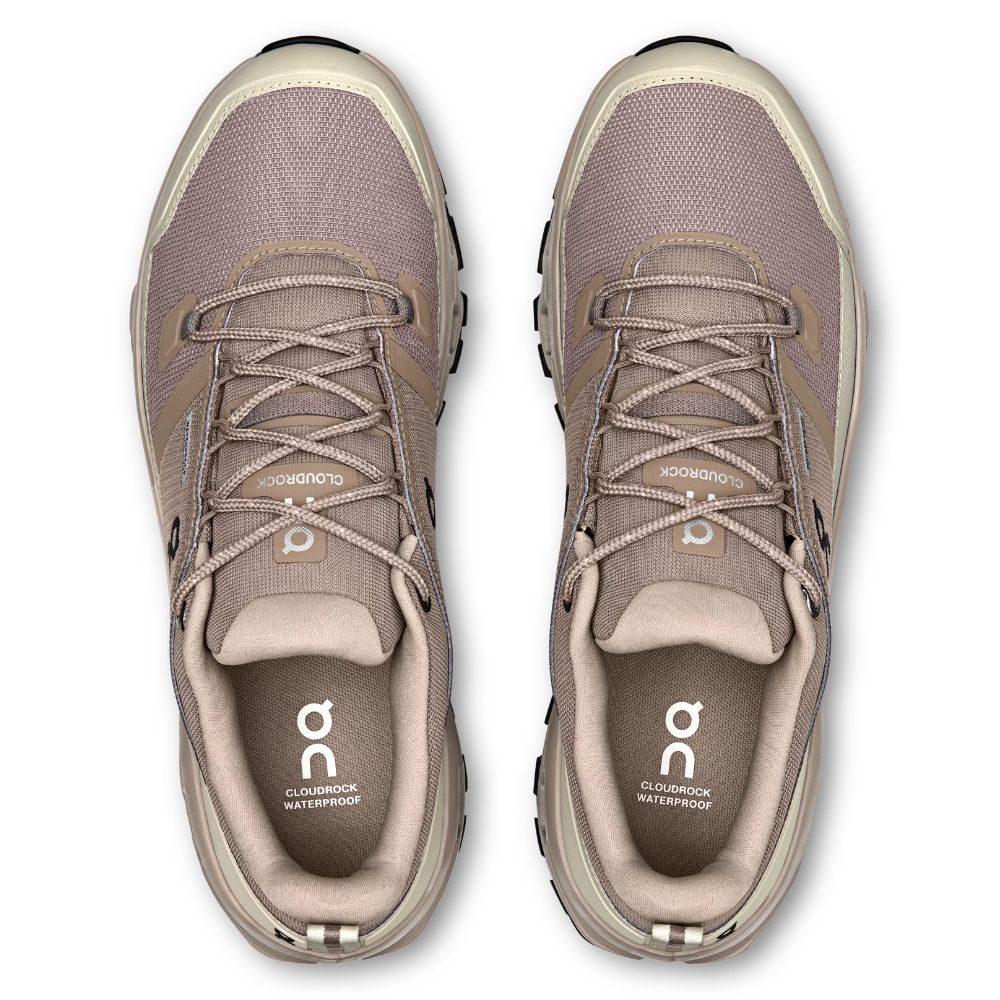 On Zapatos Trail Para Caballeros Cloudrock Low Waterproof Cinder Fog - Image 4