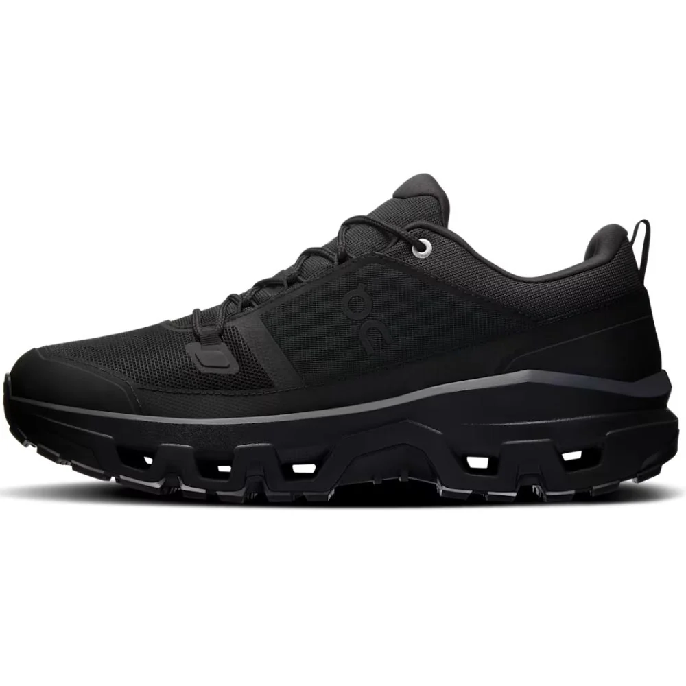 On Zapatos Trail Para Caballeros Cloudrock Mid Waterproof Black Black - Image 2