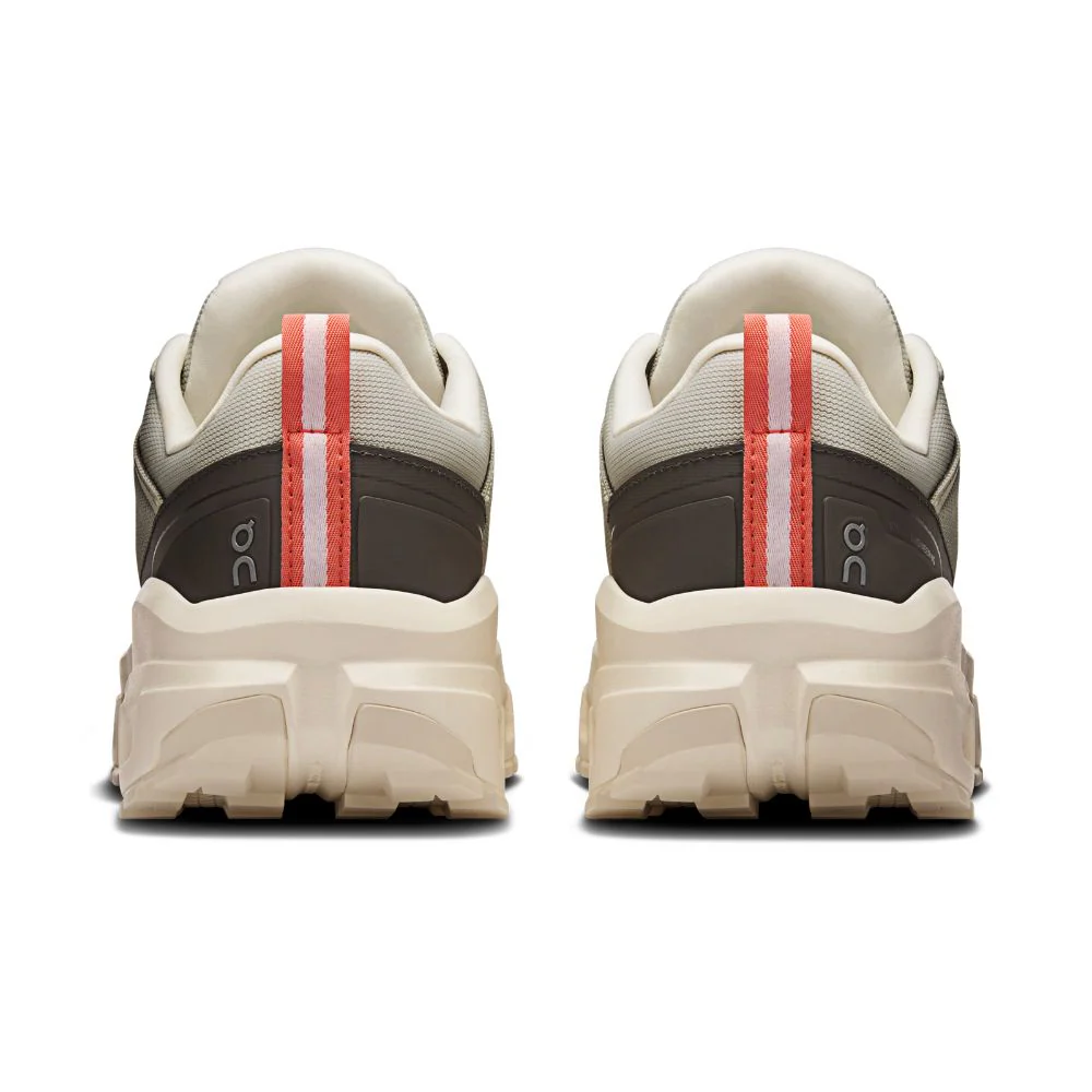 On Zapatos Trail Para Damas Cloudrock Low Waterproof Ivory Ivory - Image 6