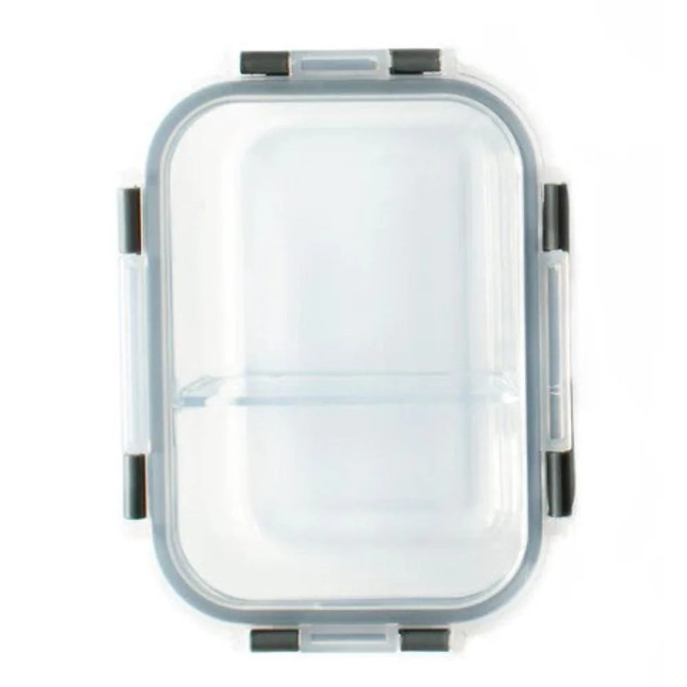 Orii Glass Contenedor Food Storage Compartment Rectangular Pequeño 1pc - Image 2