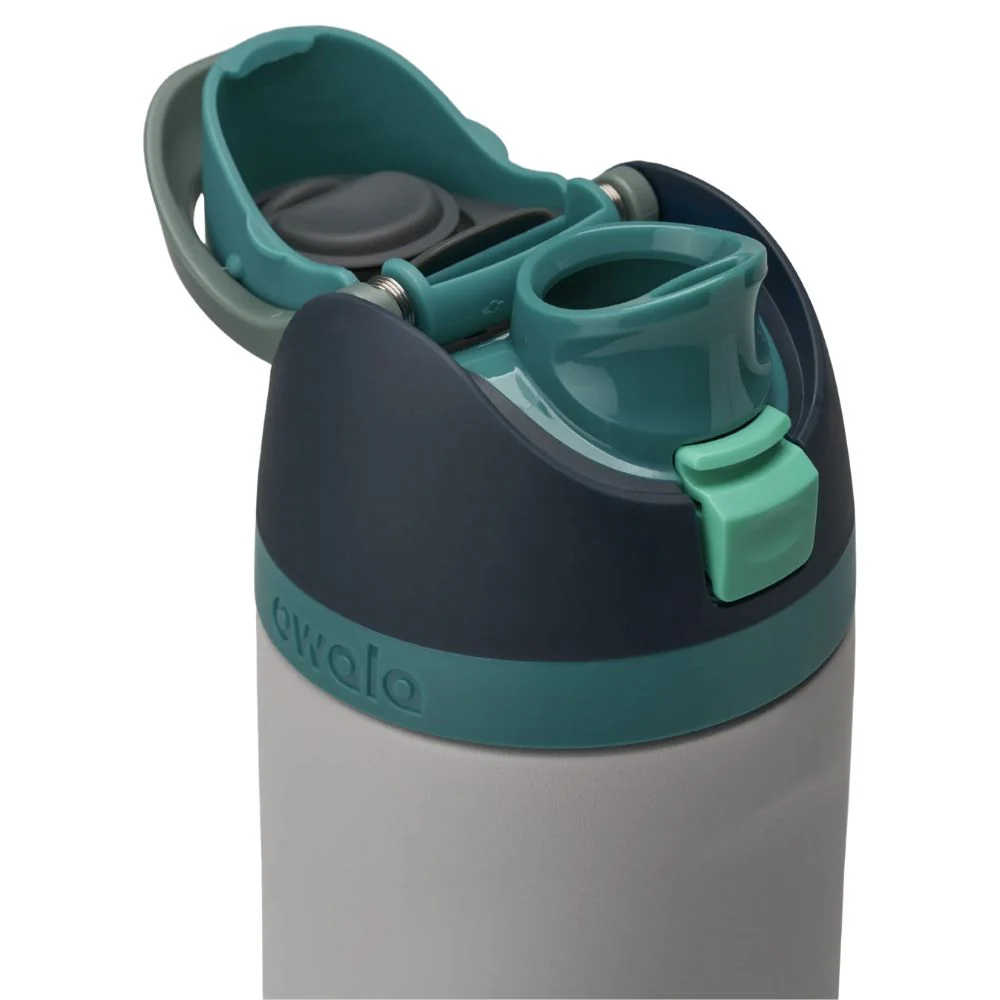 Owala Termo FreeSip Stainless Steel 24oz Gray Whale - Image 4