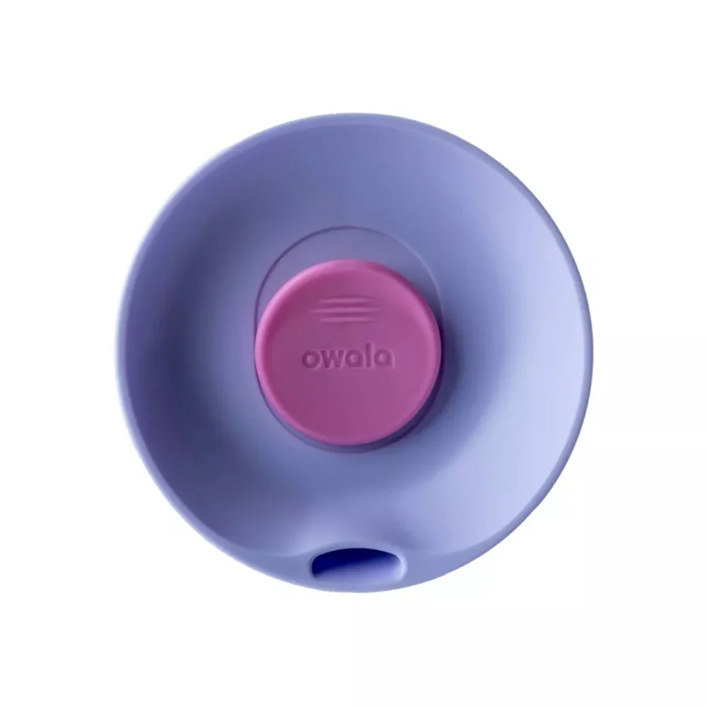 Owala Termo SmoothSip Slider Stainless Steel 20oz Cotton Kickflip - Image 4