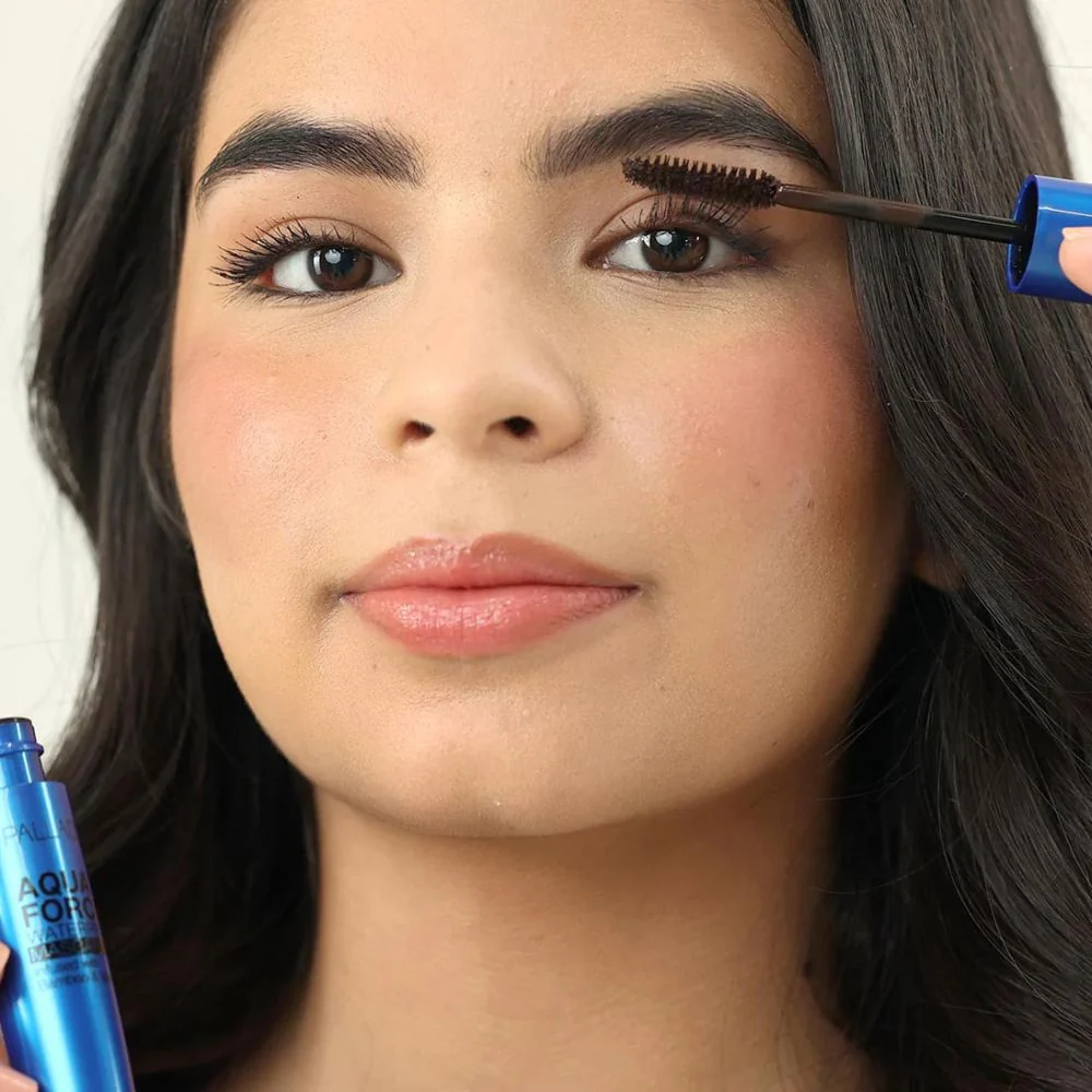 Palladio Aqua Force Waterproof Mascara Marron Infused With Bamboo & Vitamin E 12ml - Image 2