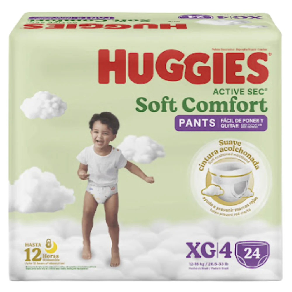 Pañales Huggies Pants XG Soft Comfort 24 Und