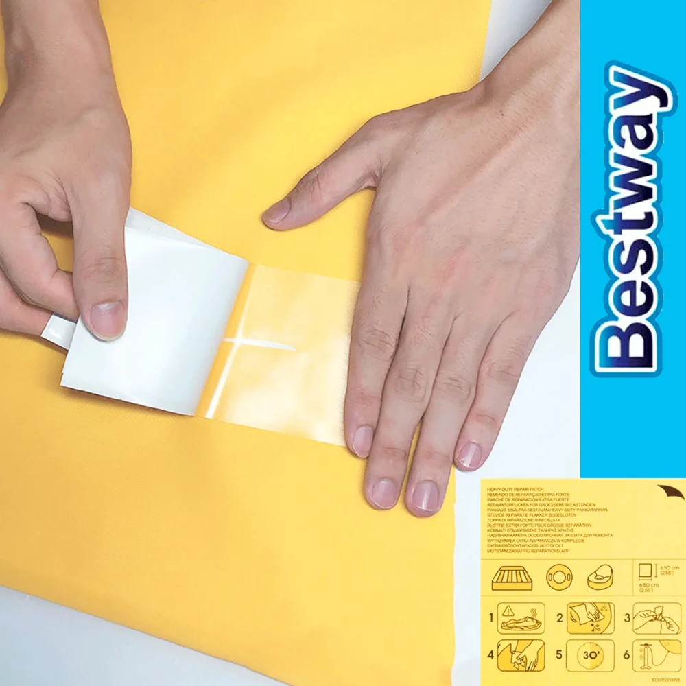 Bestway Parches Reparadores Multiusos Heavy Duty 6.5cm X 6.5cm - Image 2