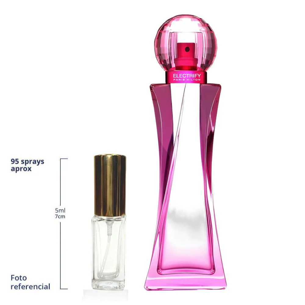 Paris Hilton Electrify Decant Travel Size Eau De Parfum For Woman