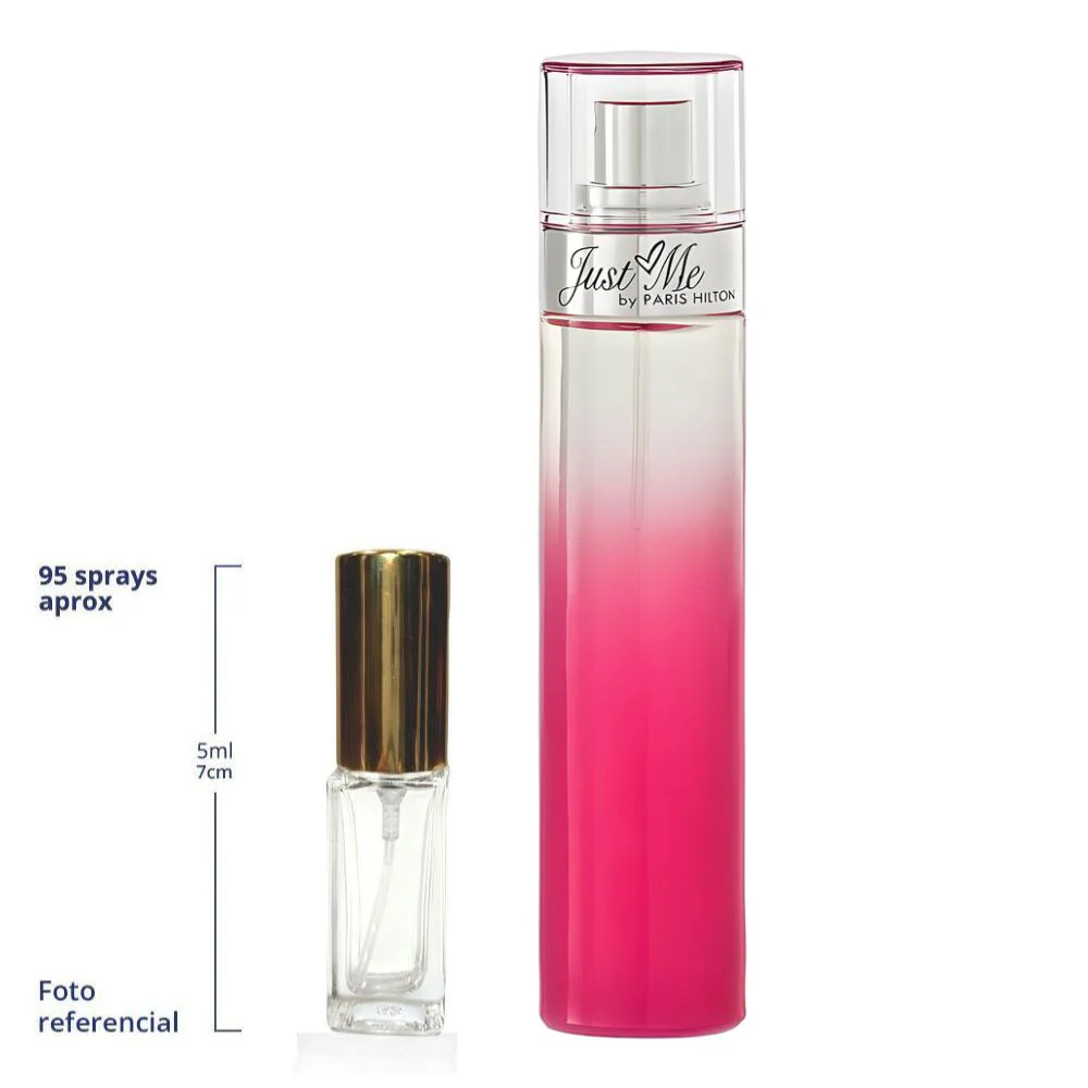 Paris Hilton Just Me Decant Travel Size Eau De Parfum For Woman