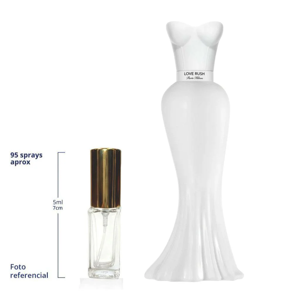 Paris Hilton Love Rush Decant Travel Size Eau De Parfum For Woman