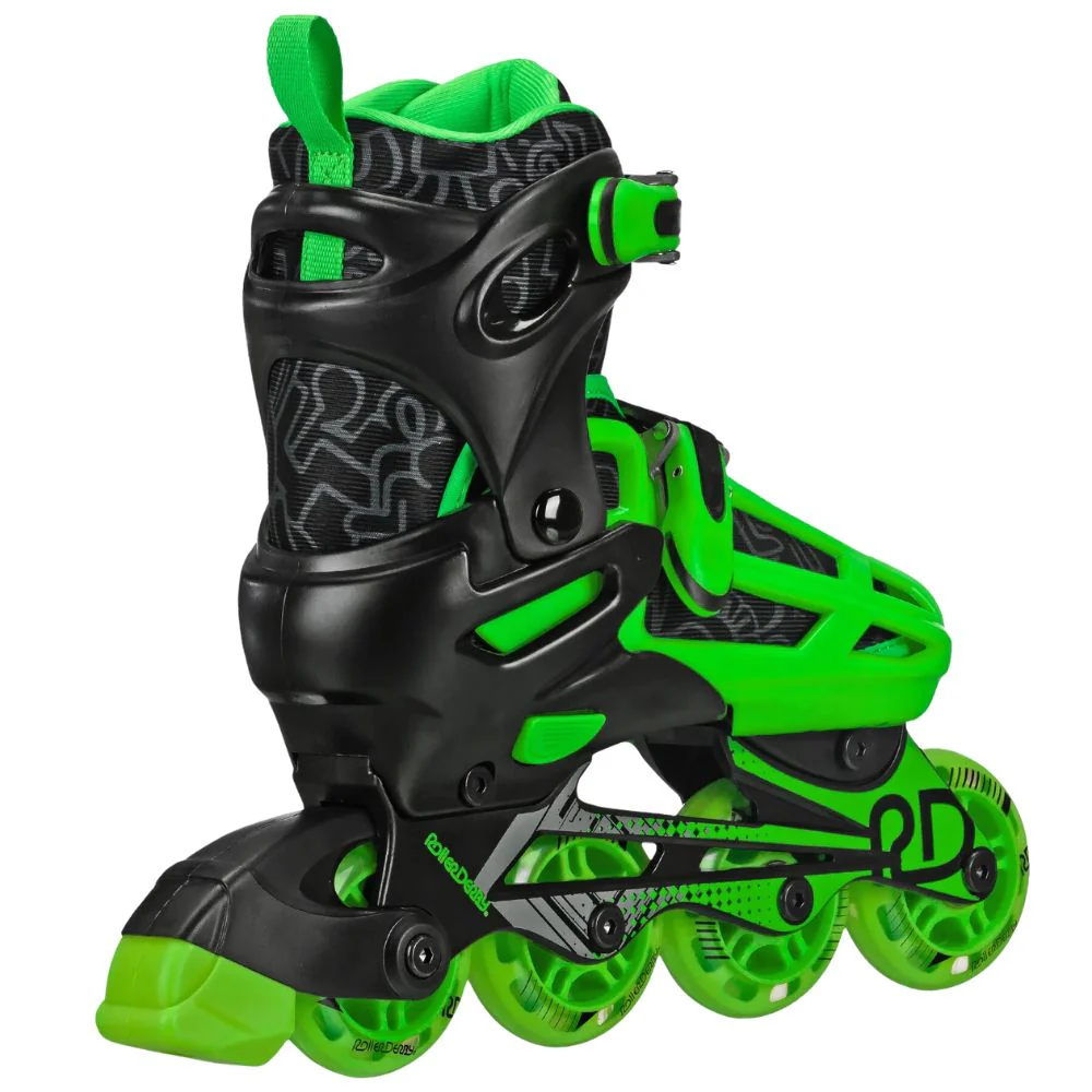 Patines 2-in-1 Roller Derby Quad and Inline Adjustable Skates Patines Talla 29-33 - Image 3