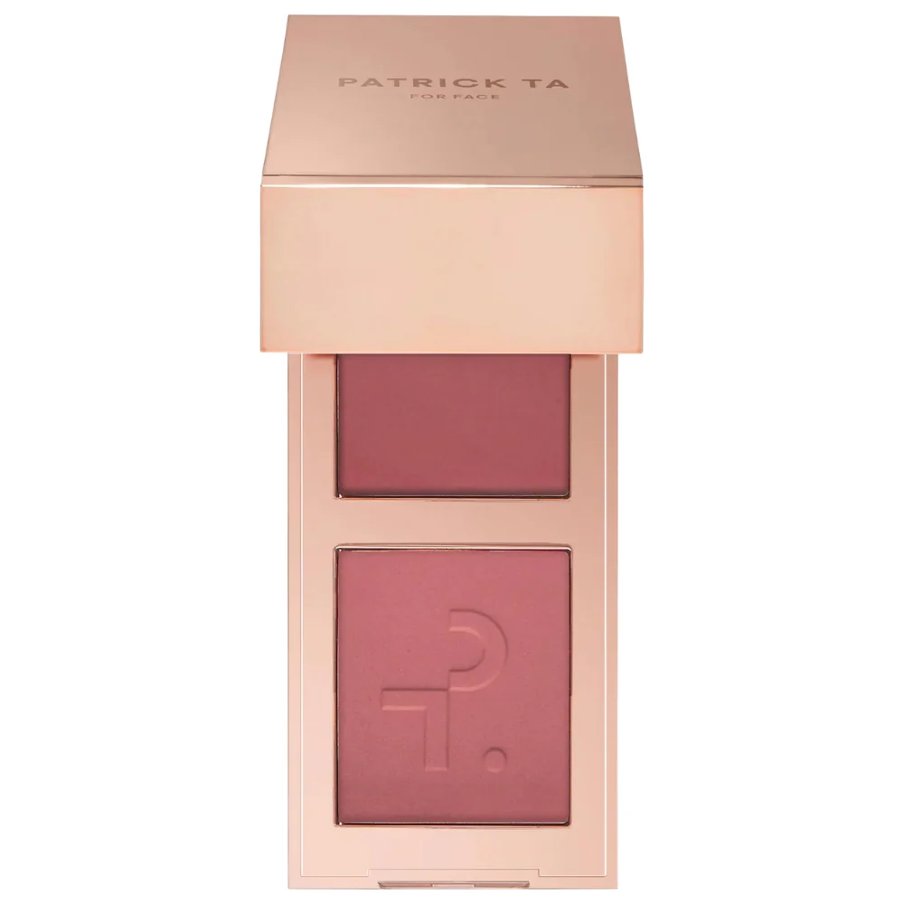 Patrick TA Blush Mini She Goes To the Gym Major Headlines Double-Take Crème & Powder Blush Duo 1.6gr y 2.6gr