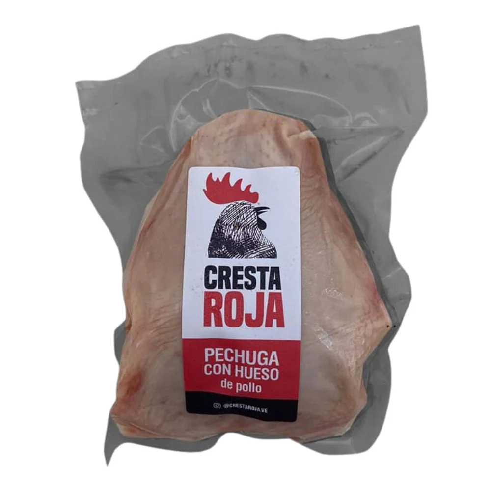 Pechuga de Pollo con Hueso Cresta Roja 6 Opciones