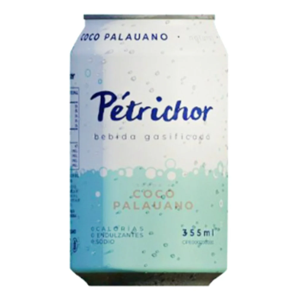Petrichor Agua con Gas Sabor a Coco Palauano 355ml