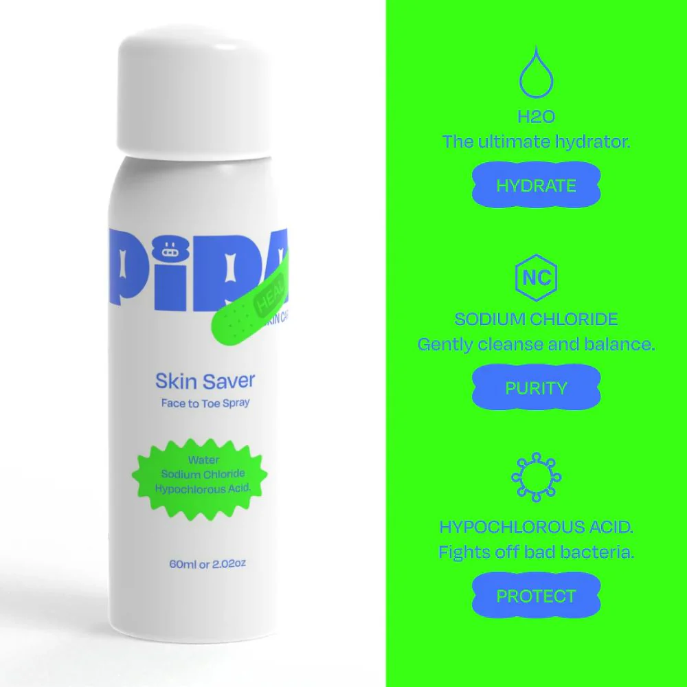 Pipa Skincare Skin Saver Face to Toe Spray 60ml - Image 3