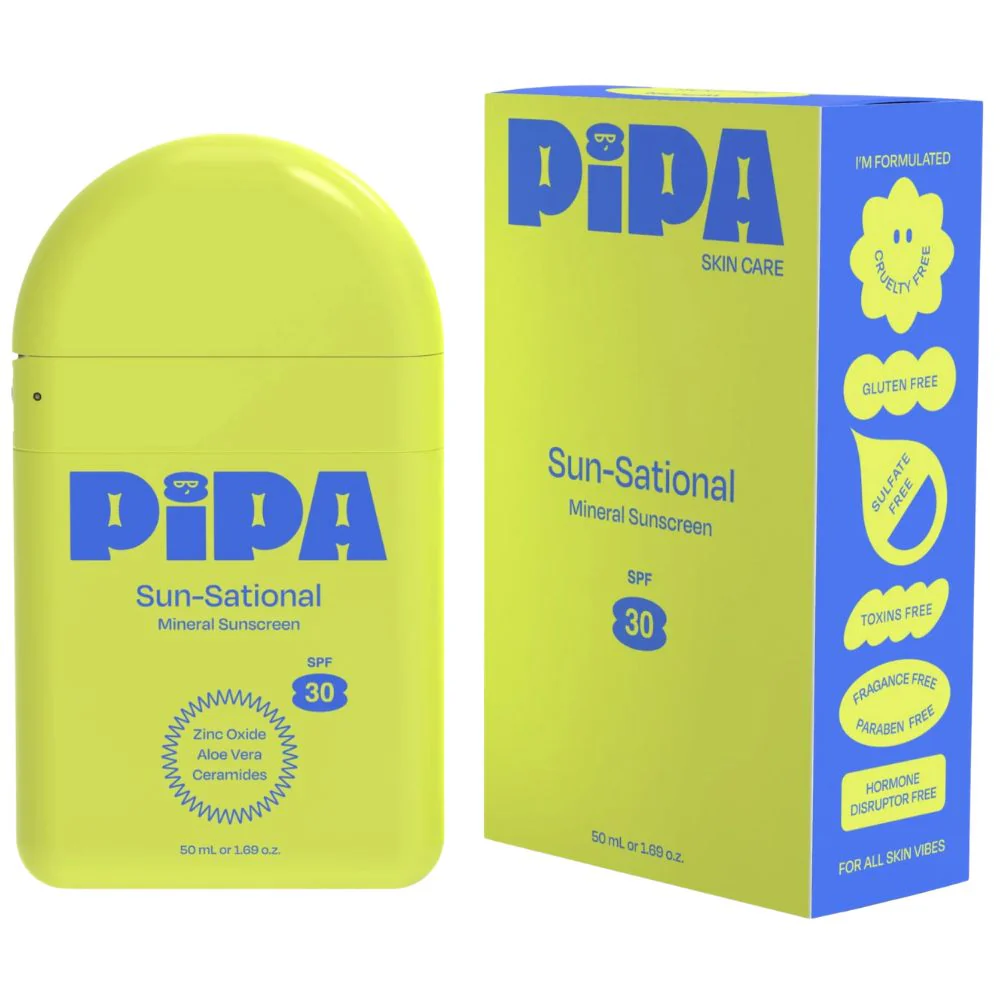 Pipa Skincare Sun-Sational Mineral Sunscreen SPF30 50ml