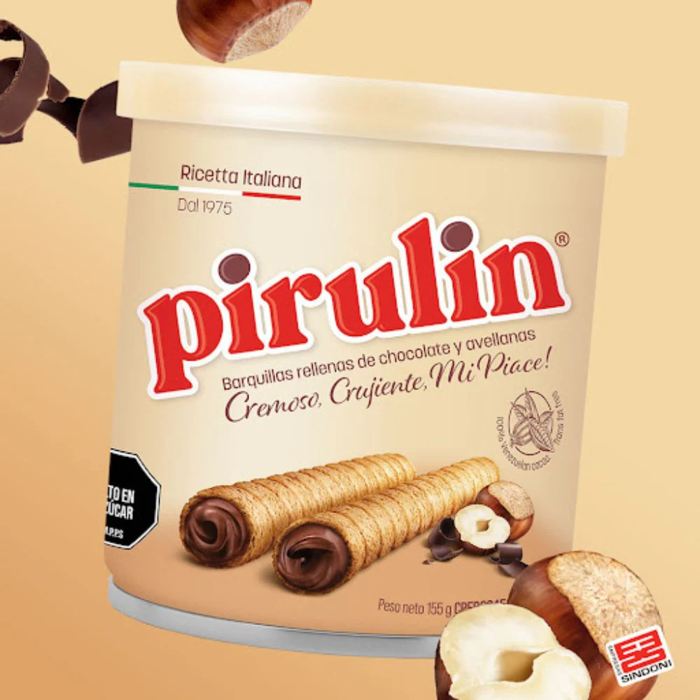 Pirulin Chocolate Envase 155gr - Image 2