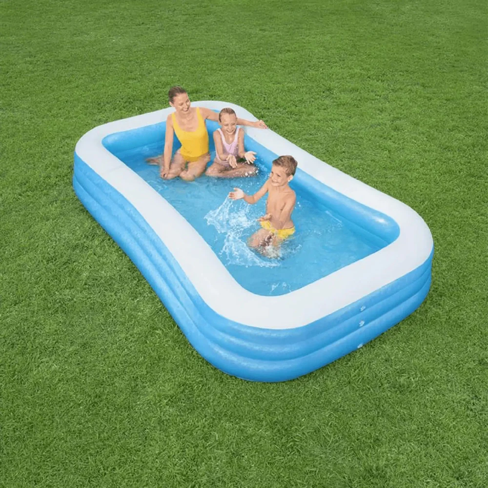 Bestway Piscina Inflable Rectangular Familiar Pool 3.05m X 1.83m X 56cm - Image 2