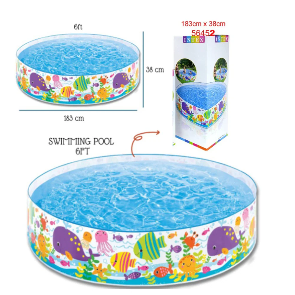 Piscina Intex 1.83mts x 38cmPool Black - Image 3
