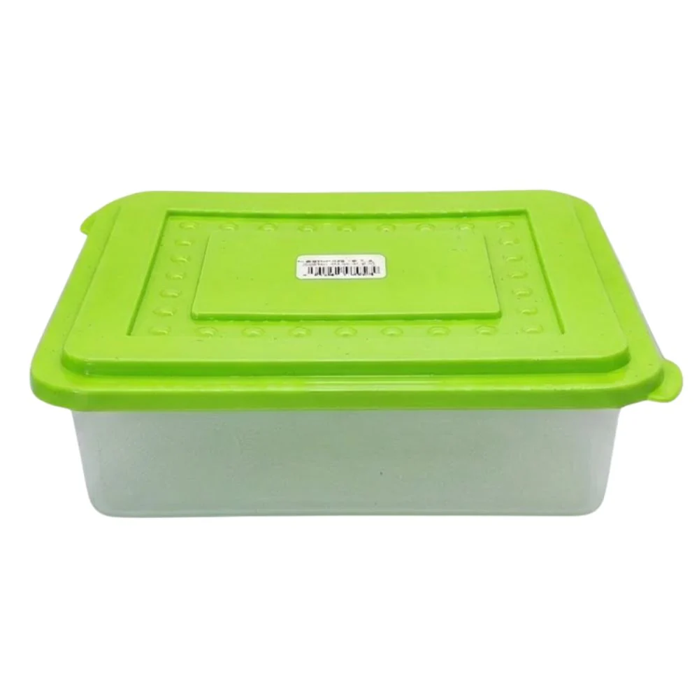 Plastihome Conservador de Alimentos Cuadrado Pequeno Tipo Sandwich Colores Variados - Image 4