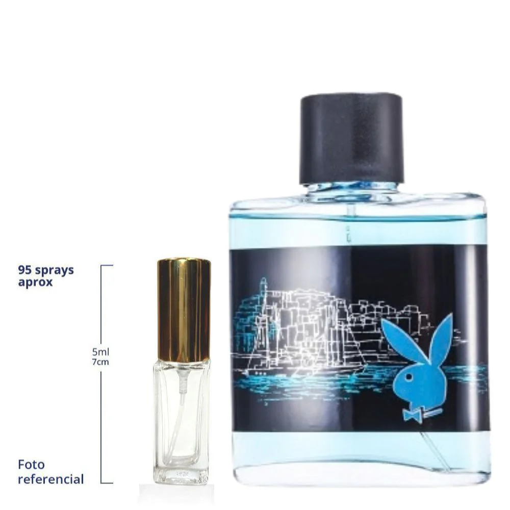 PlayBoy Ibiza Decant Travel Size Eau de Toilette For Men