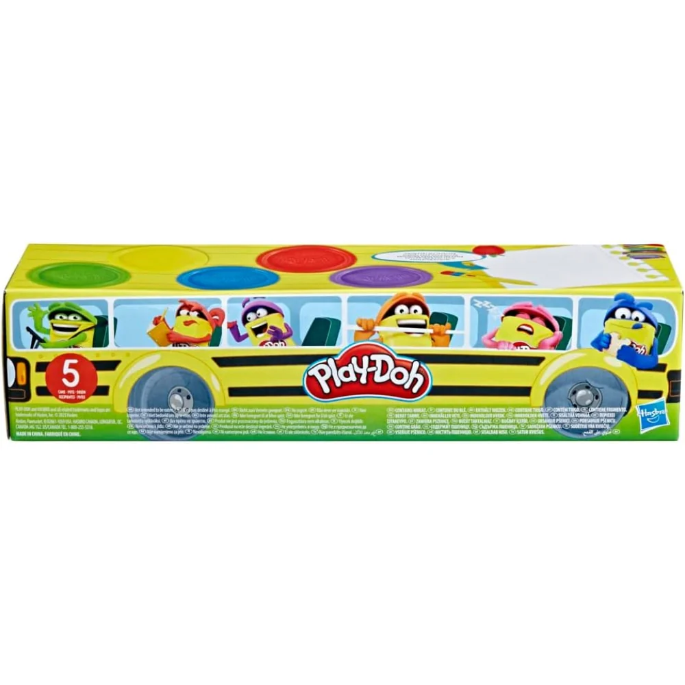 Play-Doh De Vuelta A Clases Pack Plastilinas Moldeadoras 5 Und 567gr - Image 2