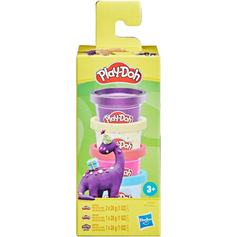 Play-Doh Mini Paquetes De Colores Dino 4Und - Image 3