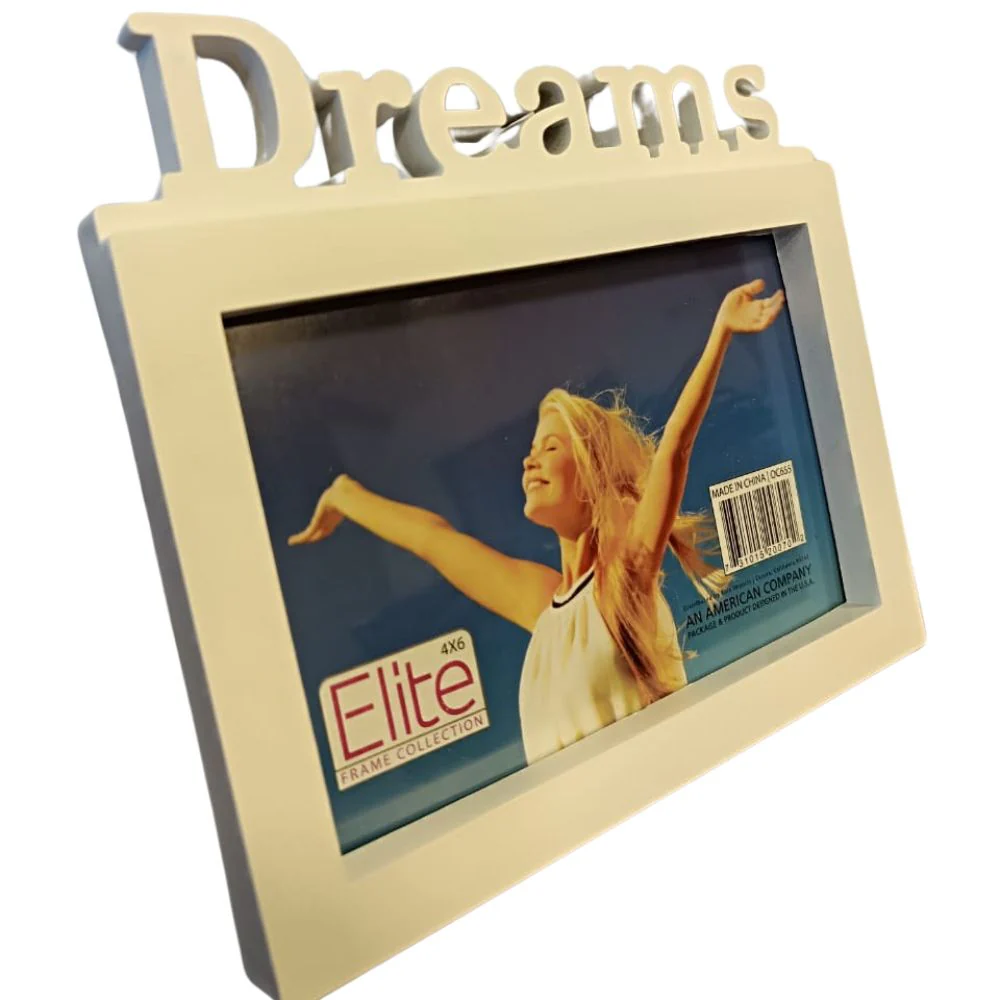 Porta Retrato Dreams Color Blanco 4x6" - Image 2