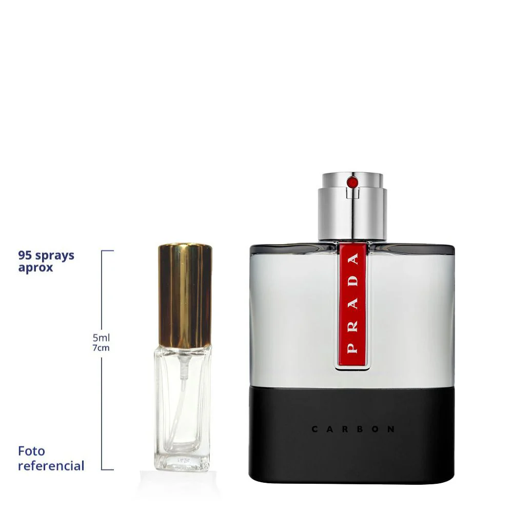 Prada Luna Rossa Carbón Decant Travel Size Eau de Parfum For Men