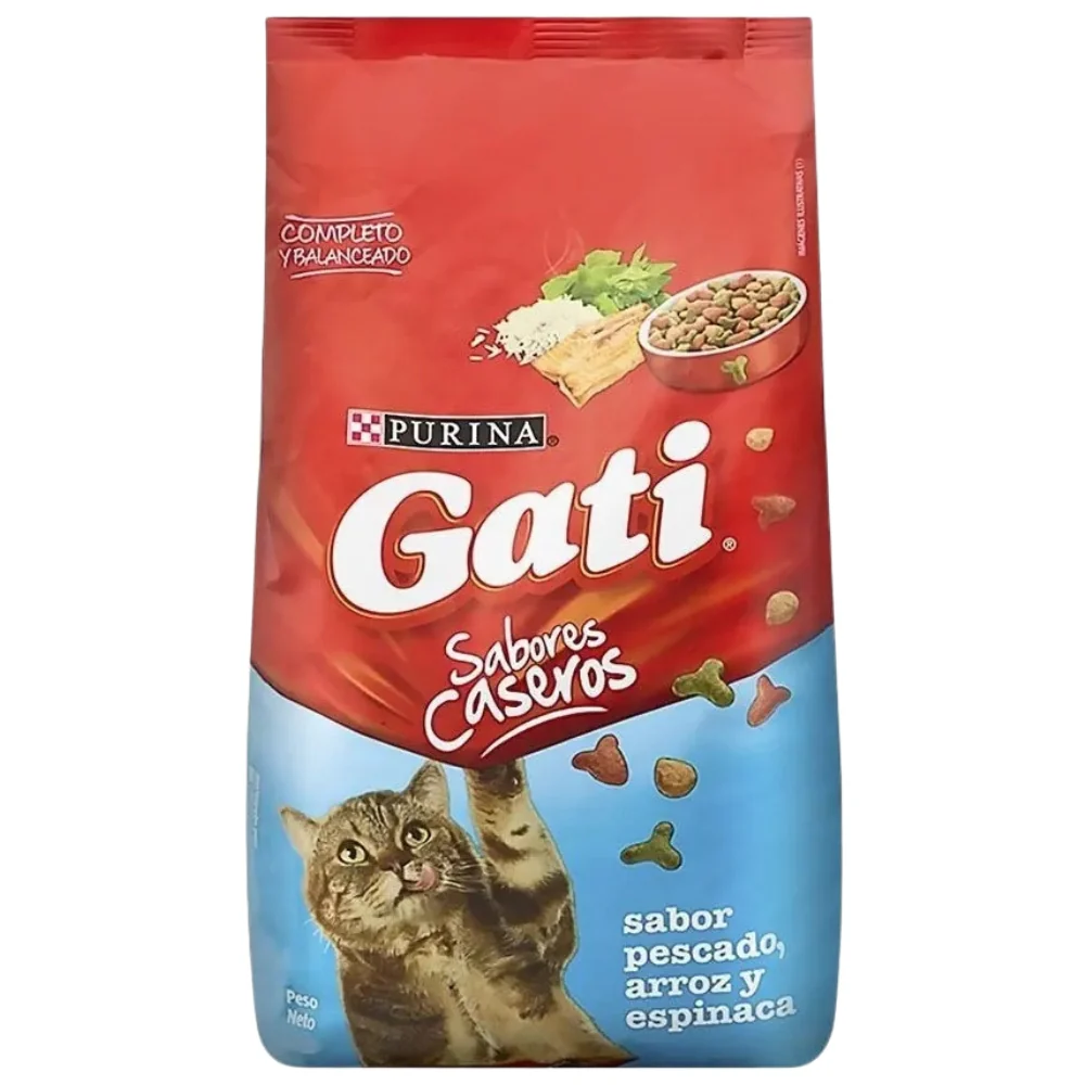 Purina Gatsy Sabor Pescado Con Arroz y Espinaca 20kg