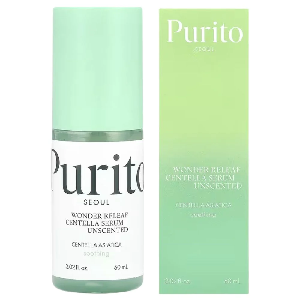 Purito Seoul Wonder Releaf Centella Serum Unscented Centella Asiatica 60ml - Image 2