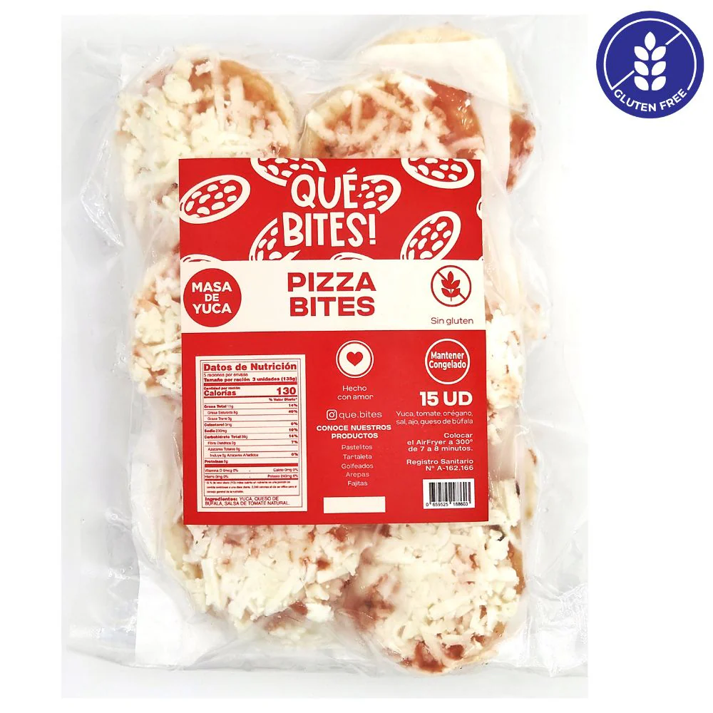 Que Bites Pizza Bites 15 Und