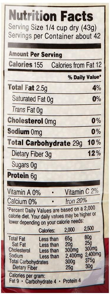 Quinoa Earthly Choice Premuim 1.81kg - Image 2