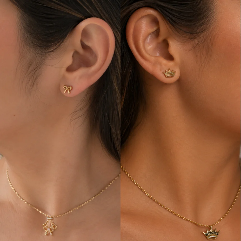 Rampage Set De Collares y Zarcillos 5 Pares - Image 2