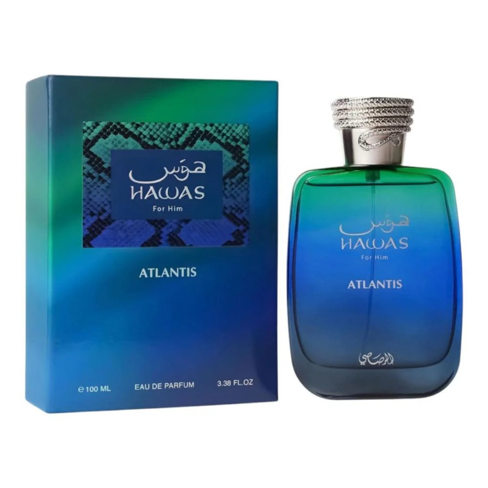 Rasasi Hawas Atlantis Eau De Parfum For Men 100ml