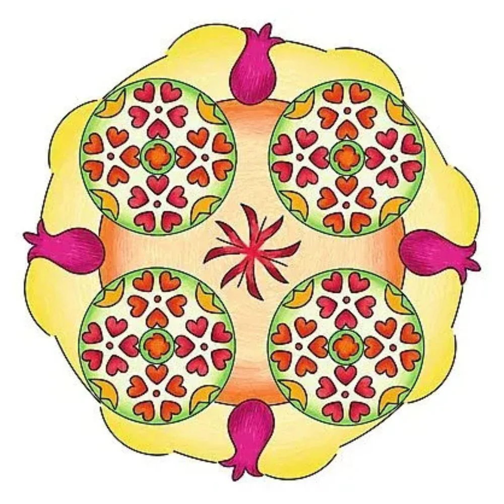 Ravensburger Mandala Designer Flowers & Butterflies 6+ - Image 2