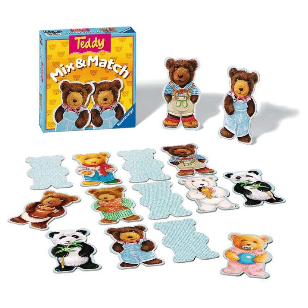 Ravensburger Memoria Teddy Mix & Match - Image 2