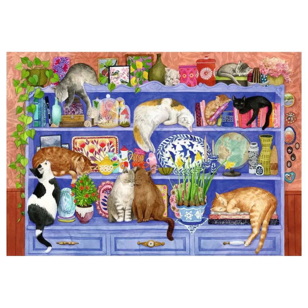 Ravensburger Rompecabezas Cats On Shelf XL 200 pzs - Image 2
