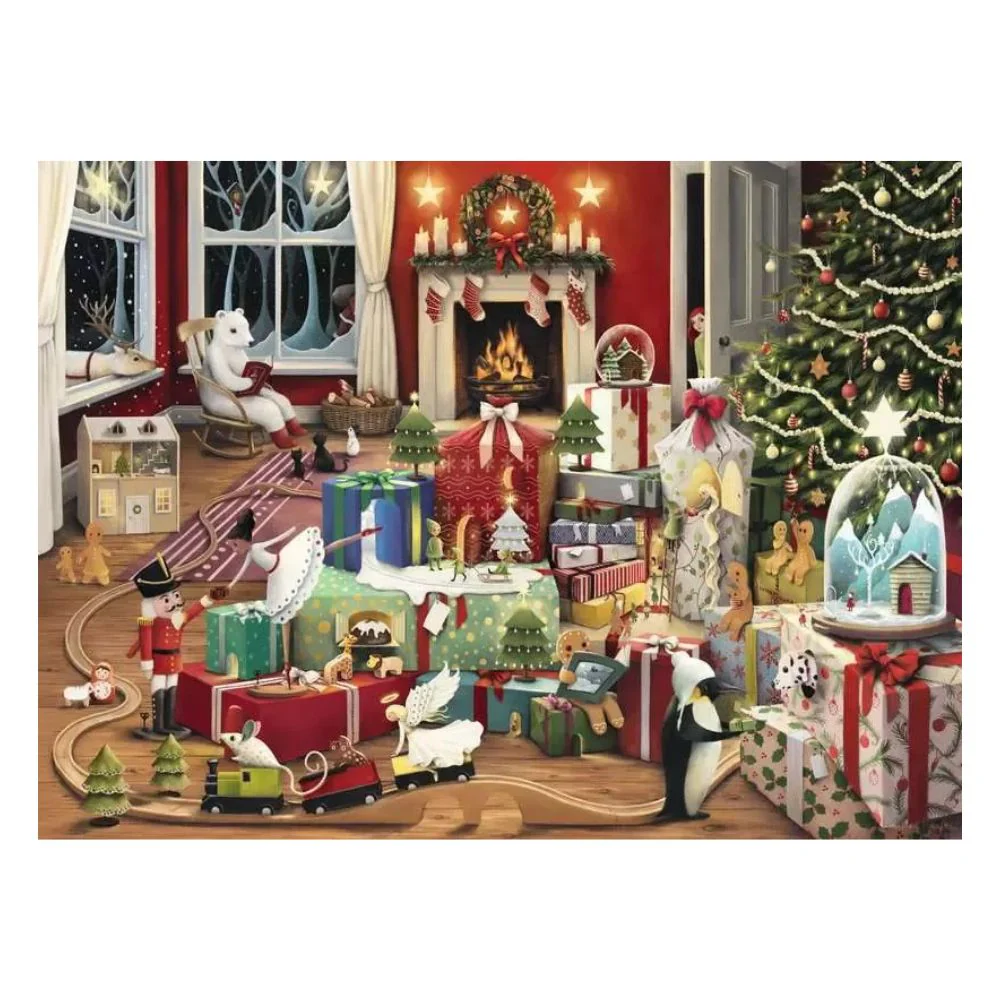 Ravensburger Rompecabezas Enchanted Christmas 500Pzs - Image 2