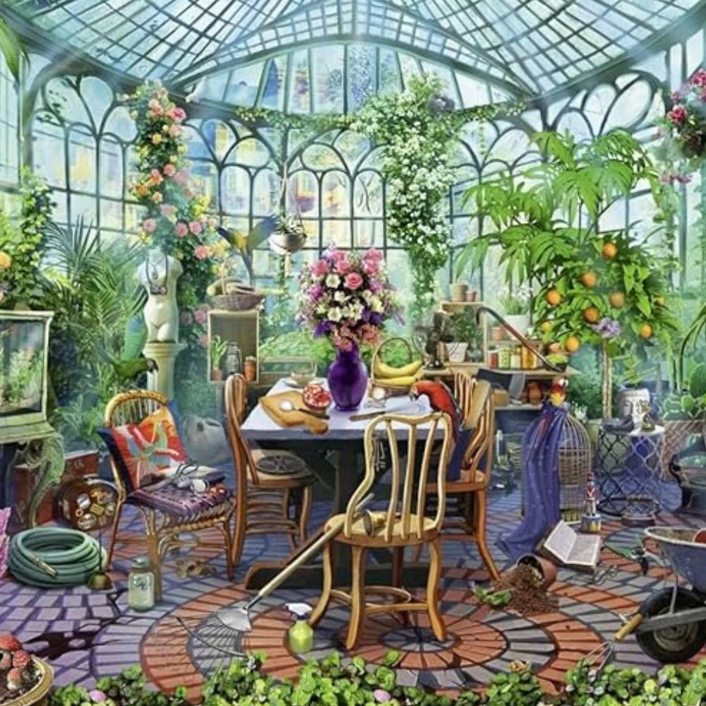 Ravensburger Rompecabezas Greenhouse Mornings 500 Piezas - Image 2